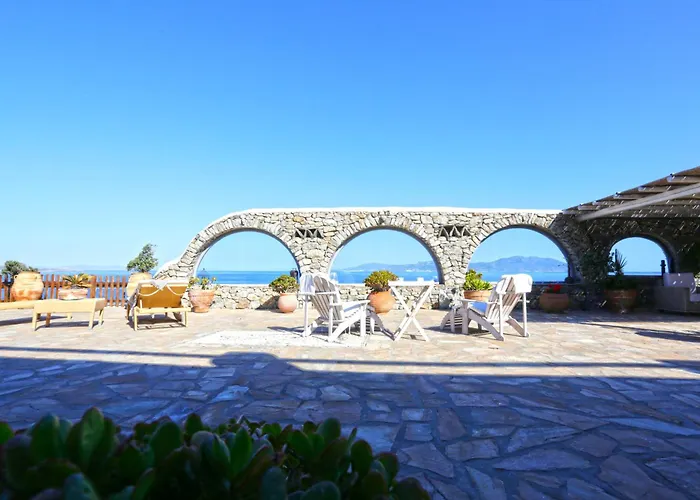 On The Rocks W Hot Tub At Cavo Delos 别墅 *