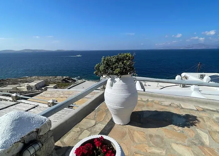 On The Rocks W Hot Tub At Cavo Delos 别墅