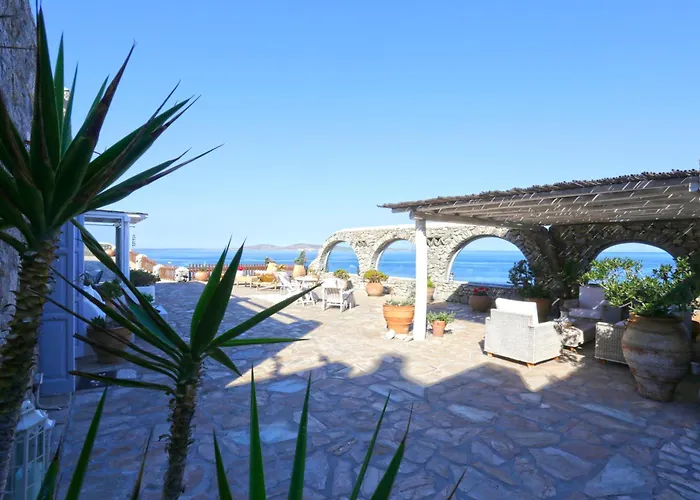 On The Rocks W Hot Tub At Cavo Delos 别墅