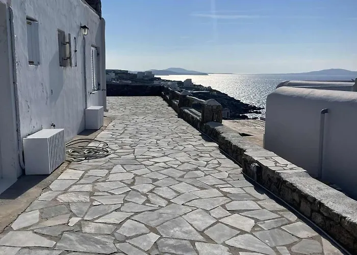 On The Rocks W Hot Tub At Cavo Delos 别墅 *